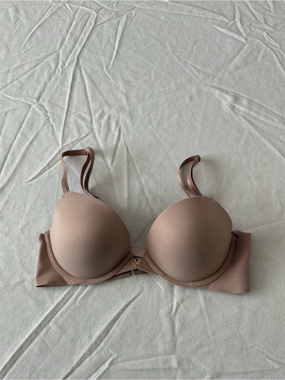 ******* Victoria's Secret Mauve Nude Padded T-Shirt Bra b4 *******